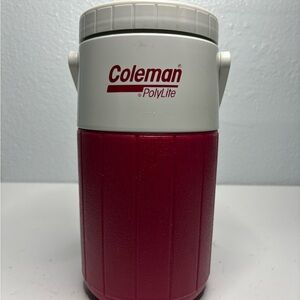 Coleman Red and White PolyLite Jug